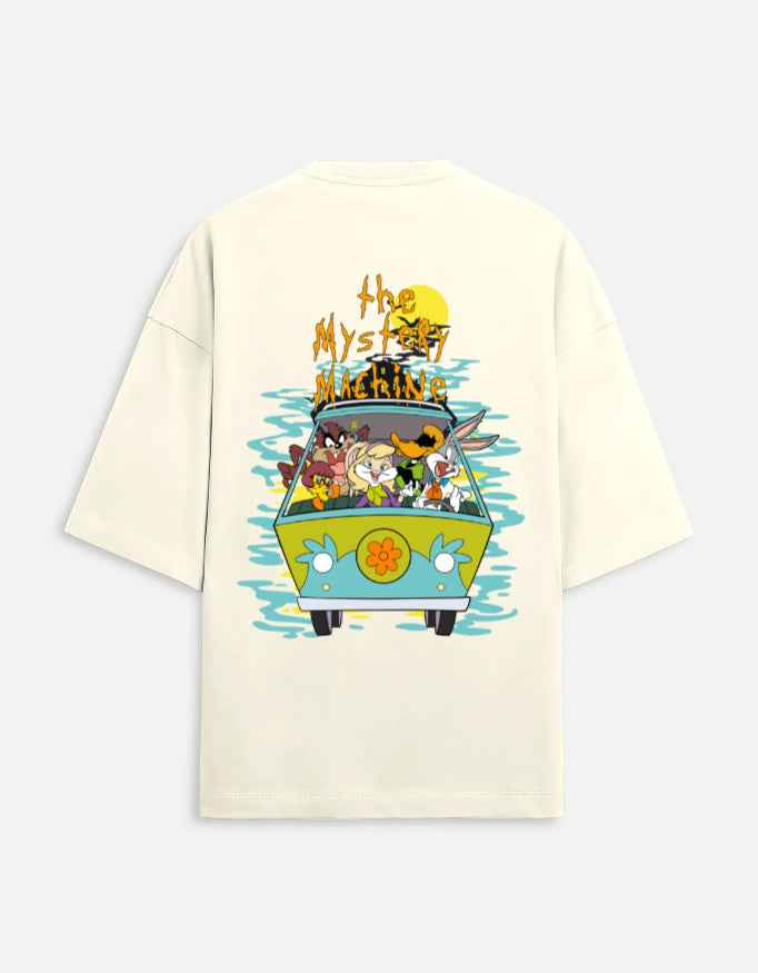 Scooby-Doo Oversized Tee for Unisex - Comfy Terry Style - CREEPINS CLOTHING