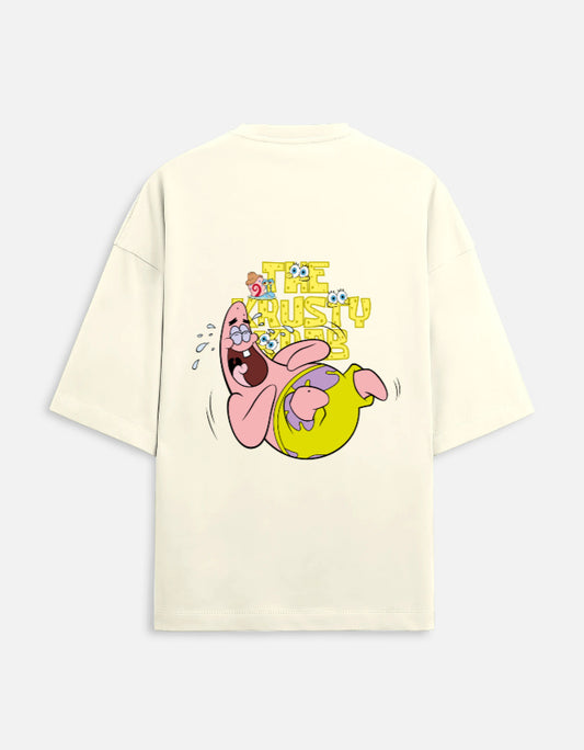 Krusty Krab Oversized Tee for Ultimate Comfort and Style - CREEPINS CLOTHING