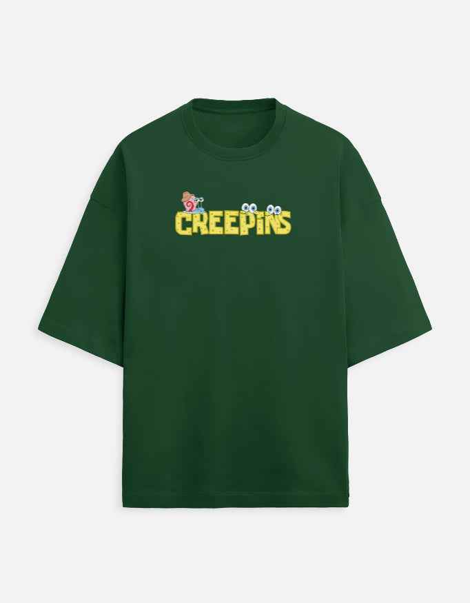 Krusty Krab Oversized Tee for Ultimate Comfort and Style - CREEPINS CLOTHING