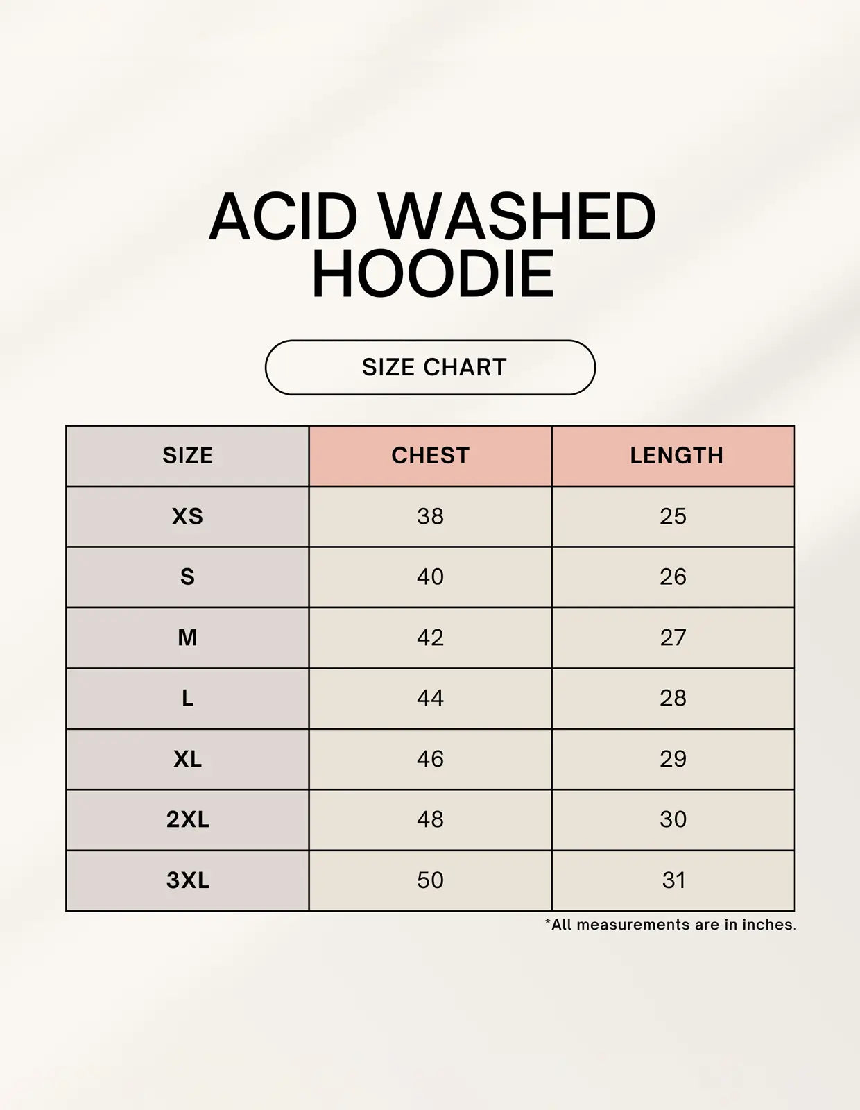 Color_Size Chart