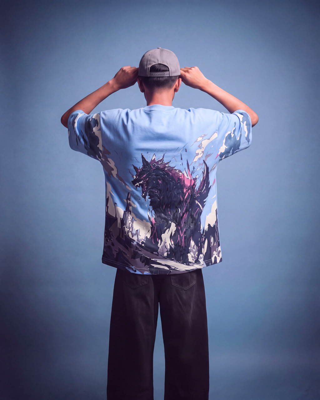 Skyfall Beast Oversized Tee