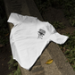 CREEPINS CREATURE FROM ABOVE TERRY OVERSIZED T-SHIRT (WHITE)