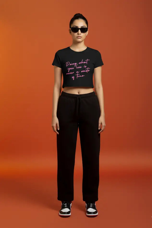 Doing what you love Baby Tee CREEPINS CLOTHING