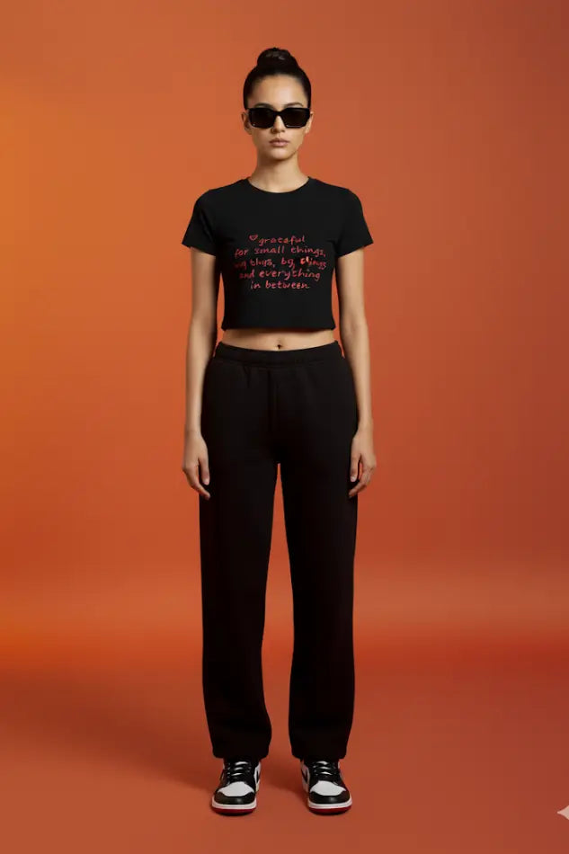 Grateful for small things Baby Tee CREEPINS CLOTHING