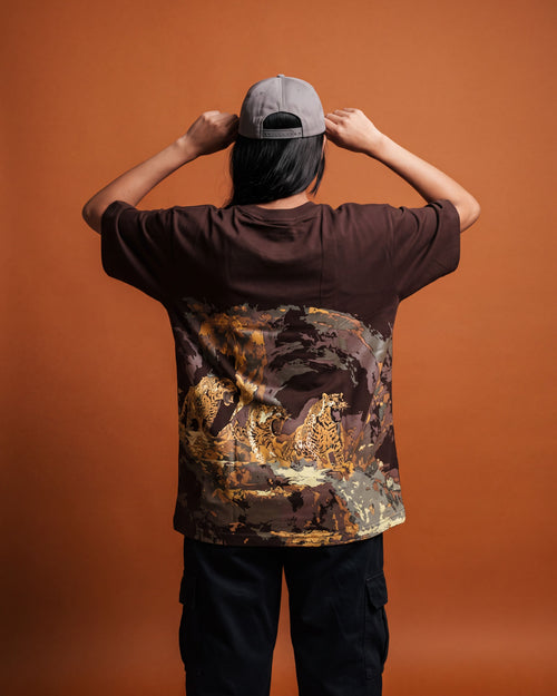Leopard Instinct Oversized Tee